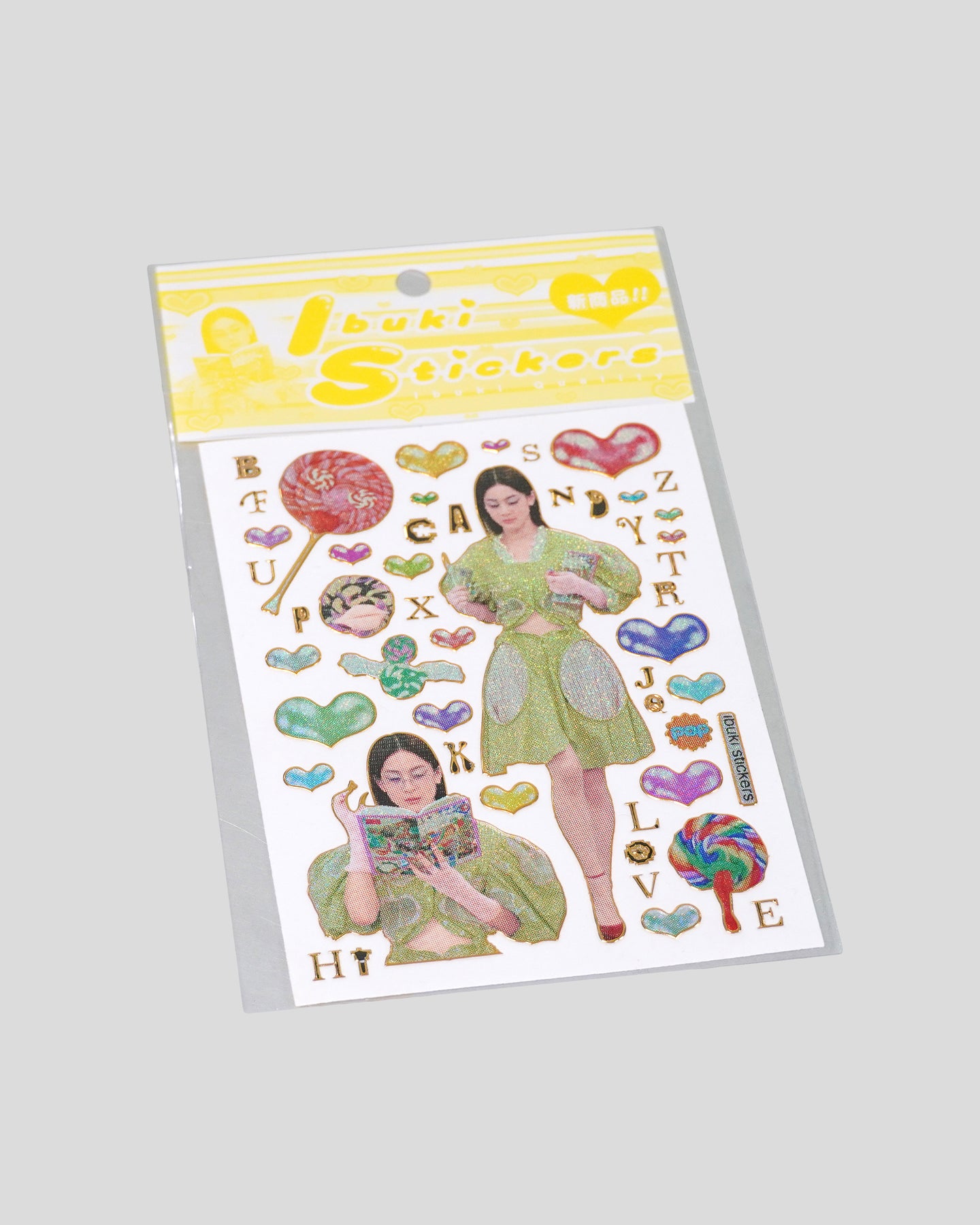 Ibuki Sakai - Alphabet Stickers